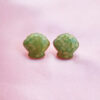 Zinler green shell studs