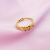 golden finger ring