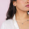 Ascella necklace set (Silver)