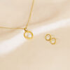 Perla necklace set (Gold)