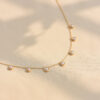 Stellar Cascade Necklace (Gold)