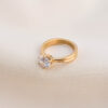 Deneb solitaire ring (Gold)