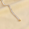 Avery tennis bracelet (Gold)