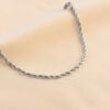 Cinera Rope Bracelet (Silver)