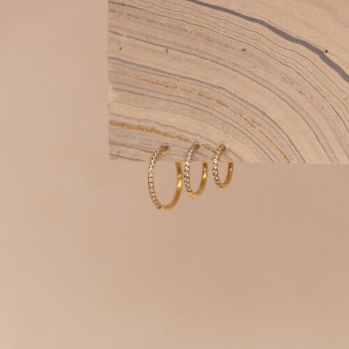 Alternative view of Zenith titanium hoop (Gold | 1 pc)