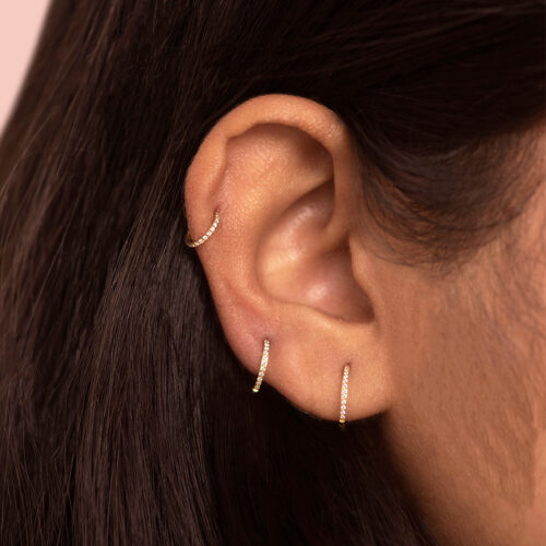 Alternative view of Zenith titanium hoop (Gold | 1 pc)