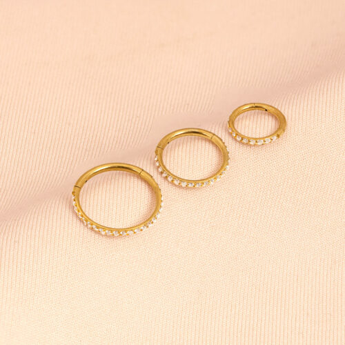 Zenith titanium hoop (Gold | 1 pc)