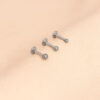 Sphera titanium stud (Silver | 1 pc)
