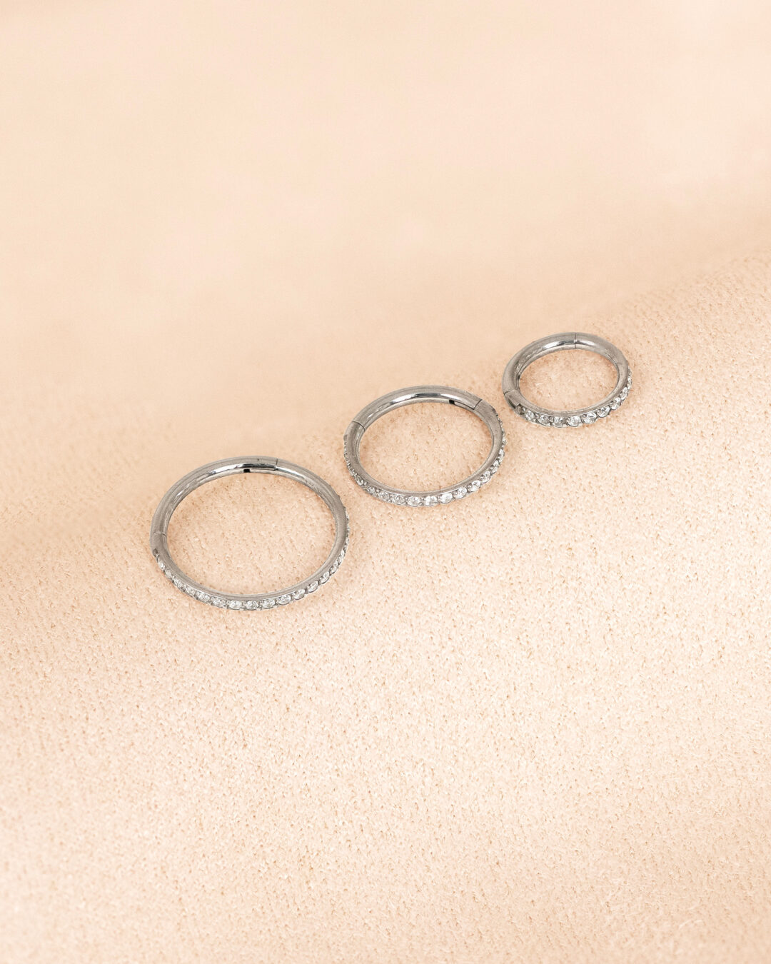 Zenith titanium hoop (Silver | 1 pc)