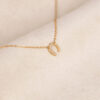 Lauren horseshoe necklace (Gold)