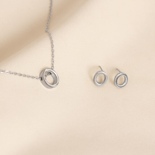 Lunaris loop set (silver)